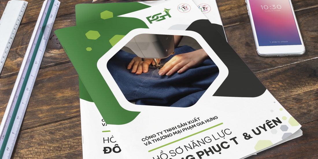 Thiết kế Hồ sơ năng lực - Đồng phục T & Uyên